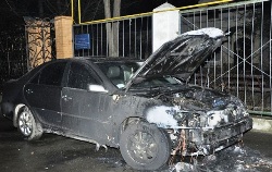 В Одесі горів автомобіль священика - в  єпархії говорять що це підпал